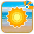 Summer Time Xperia™ Theme icône