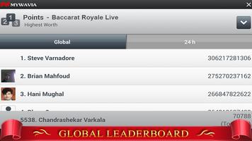 Baccarat Live - Punto Banco تصوير الشاشة 3