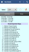 Tampa Transit Info capture d'écran 2