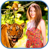 Wild Animal Photo Frames Maker icon