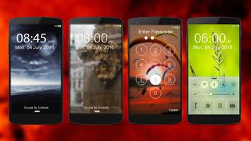 OS9 Lock Screen ảnh chụp màn hình 2