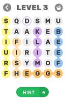Word Search Easy Puzzle Games capture d'écran 2