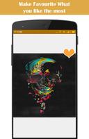 Skull & Skeleton Walpaper syot layar 1