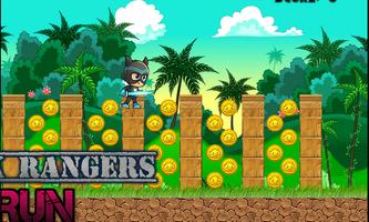 Black Ranger Run Adventure स्क्रीनशॉट 1
