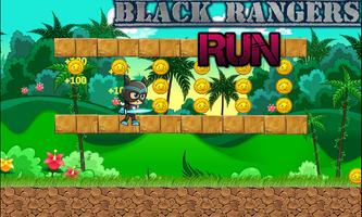 Black Ranger Run Adventure स्क्रीनशॉट 2