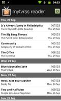 mytvrss reader+ Affiche