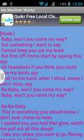 Fetty Wap My Way Lyrics Free اسکرین شاٹ 1