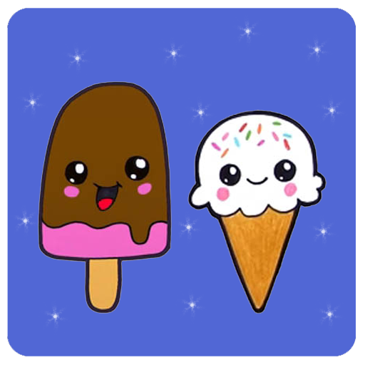 Как рисовать Cute Ice Cream