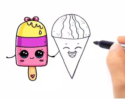 Download How To Draw Cute Ice Cream android on PC