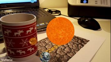 Planets 3D Augmented Reality Demo screenshot 1