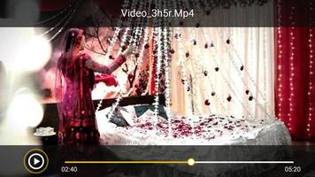 Shadi Ki Raat Ki Video Player HD capture d'écran 1