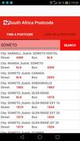 South Africa Postal Code captura de pantalla 2