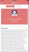 E-Home App Questionnaires screenshot 2