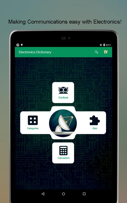 Electronics &amp; Communications Dictionary APK Download ...