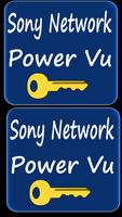 Sony Network New Power VU key Poster