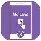 Go Live!8 أيقونة