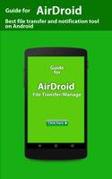 Guide for AirDroid File Manage plakat