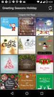 Greeting Season Holiday Affiche