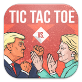 آیکون‌ Trump Vs Hillary Tic Tac toe