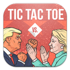 Trump Vs Hillary Tic Tac toe иконка