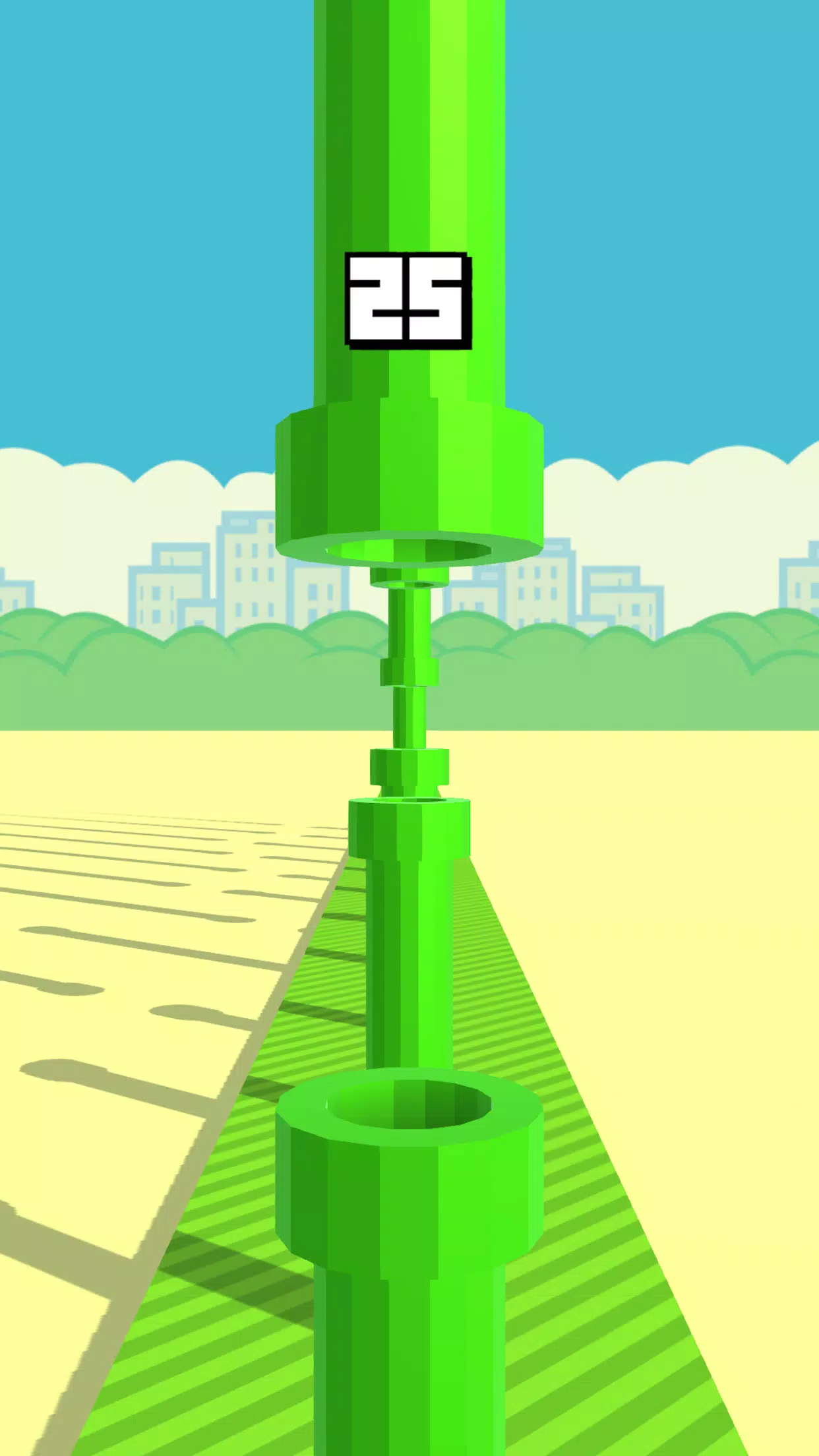 Flappy 3D - Bird's Eye Epic flappy bird APK + Mod for Android.