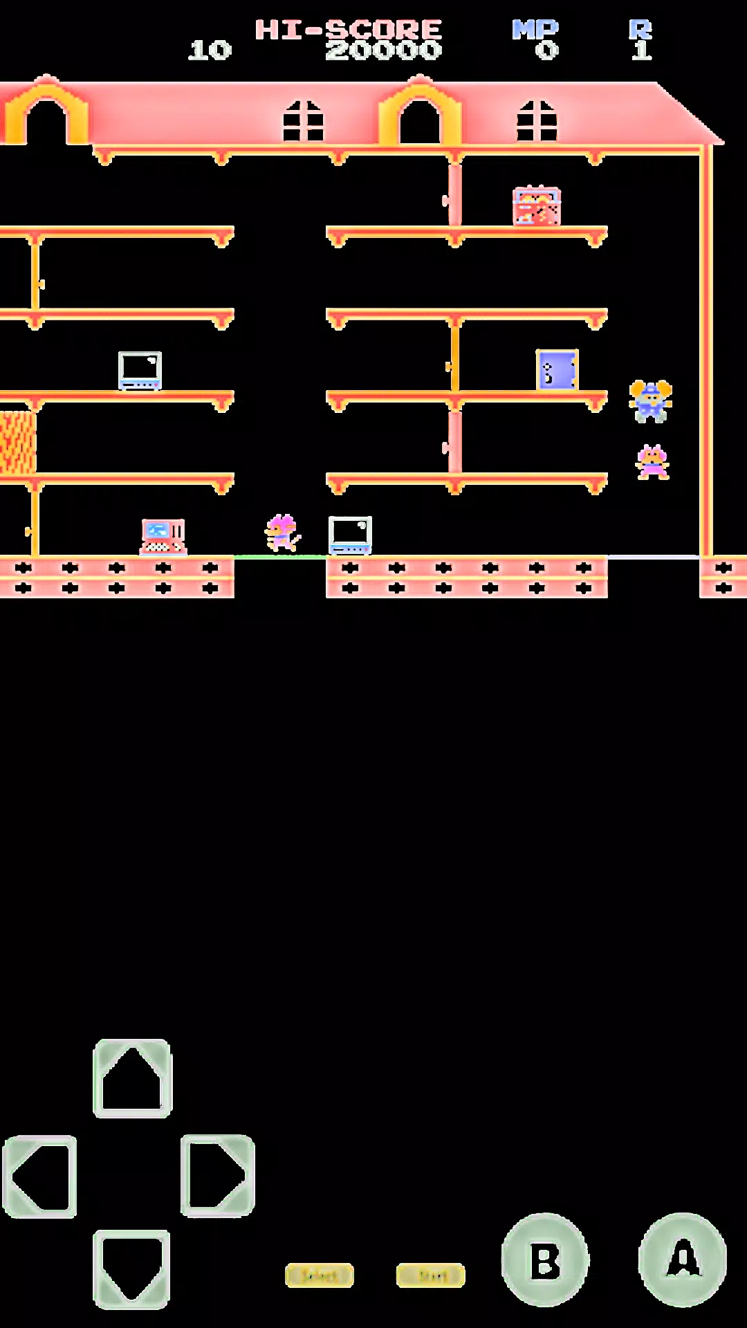 Mappy (NES) - online game