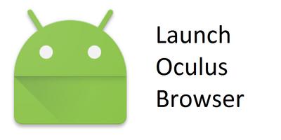 Launch Oculus Browser Poster