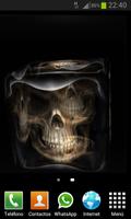 Skulls Cube 3D LWP پوسٹر