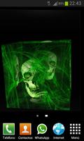 برنامه‌نما Skulls Cube 3D LWP عکس از صفحه