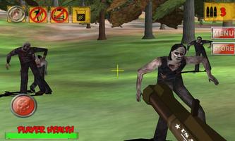 3D Hunting: Zombies Reloaded syot layar 3