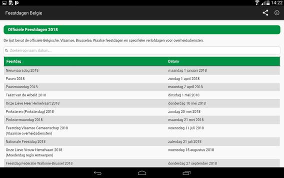 Feestdagen Schoolvakanties Belgie Kalender Pour Android Telechargez L Apk