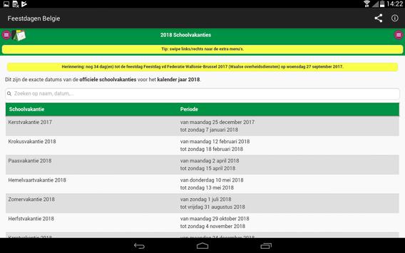 Feestdagen Schoolvakanties Belgie Kalender Pour Android Telechargez L Apk