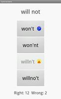 Contractions -English Language Ekran Görüntüsü 1