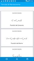 Formulas de Macroeconomía تصوير الشاشة 1