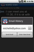 SaveSMS Lite screenshot 1