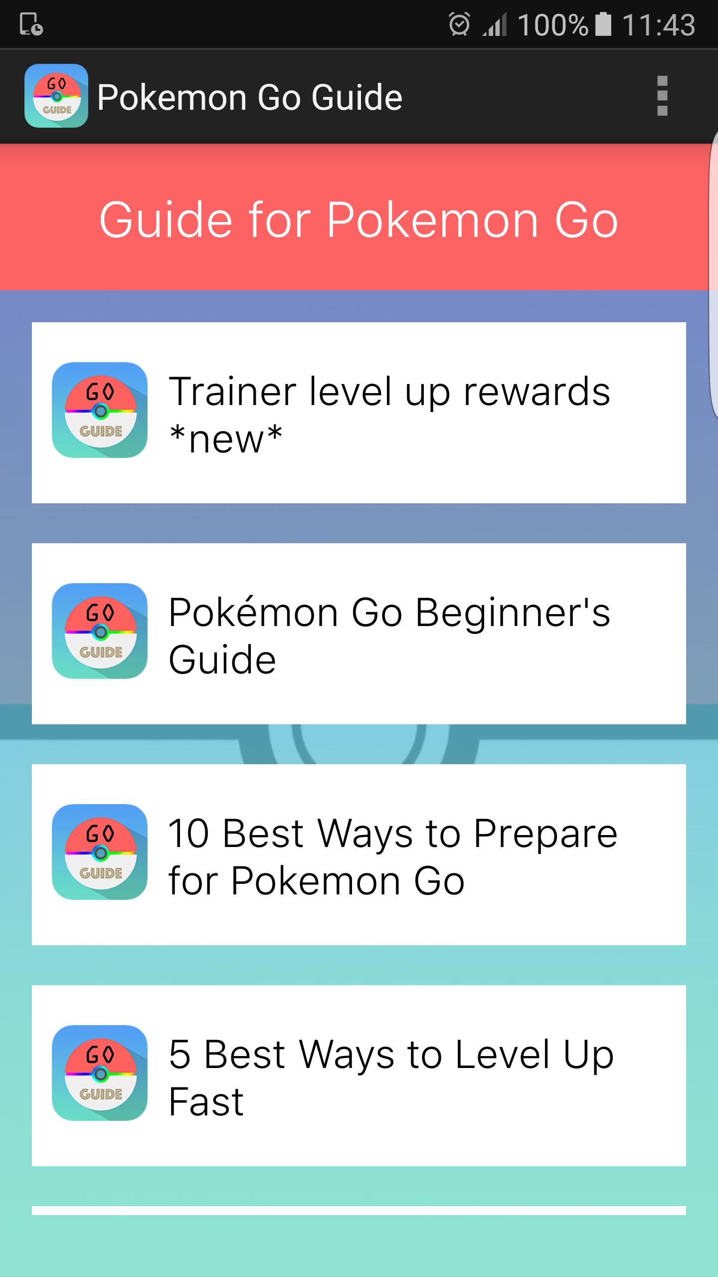 PokeWiki - Guide of Pokemon Go for Android - APK Download