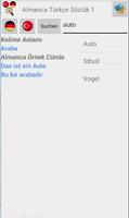 Almanca Türkçe Sözlük screenshot 1
