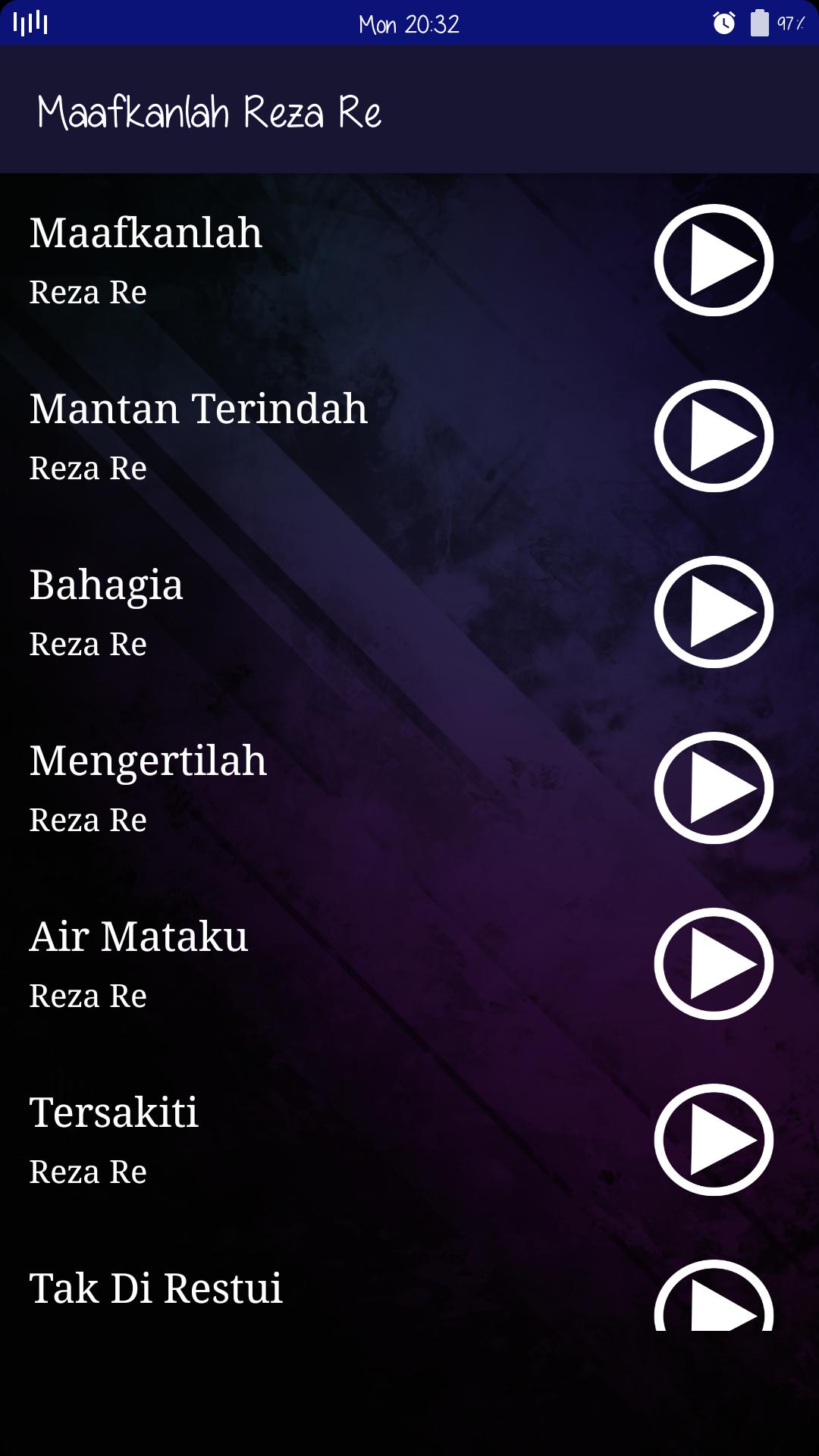 Maafkanlah Reza Re For Android Apk Download