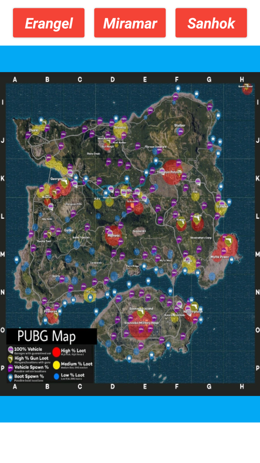 PUBG Loot Map for Android - APK Download - 