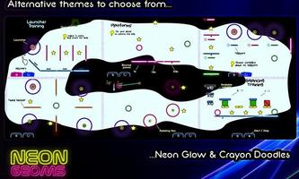 Neon Geoms Free syot layar 1