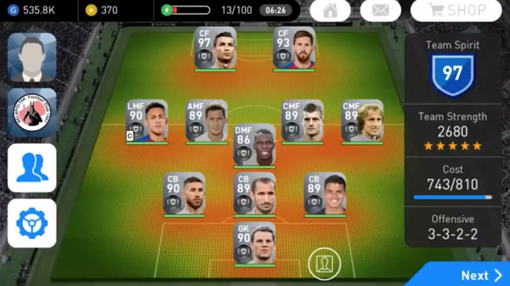 PES 2018 Mobile