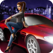 Girl on Hight Platform icon