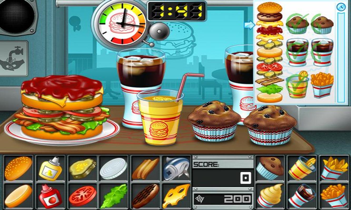 burger restaurant game download