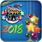 Happy New Year Wall and Card Maker icon