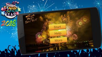 Happy New Year Wall and Card Maker imagem de tela 2