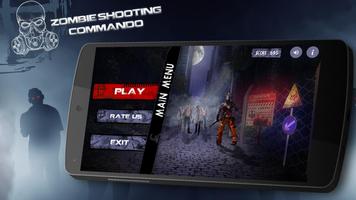 Zombie Shooting Commando: Apocalypse Survival 3D poster
