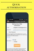 Business Card Reader for Zoho CRM تصوير الشاشة 1