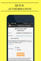 Business Card Reader for Zoho CRM Screenshot 1