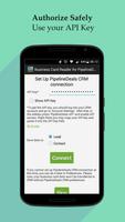 Business Card Reader for PipelineDeals CRM ảnh chụp màn hình 1