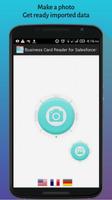 Business Card Reader for SalesforceIQ CRM Cartaz